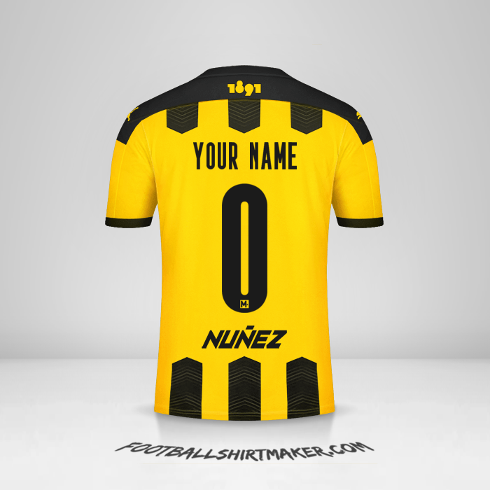Jersey Peñarol 2021 -  your name - 0