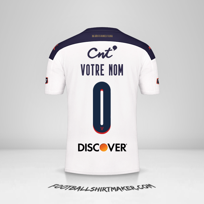 Maillot Liga de Quito 2021 -  votre nom - 0