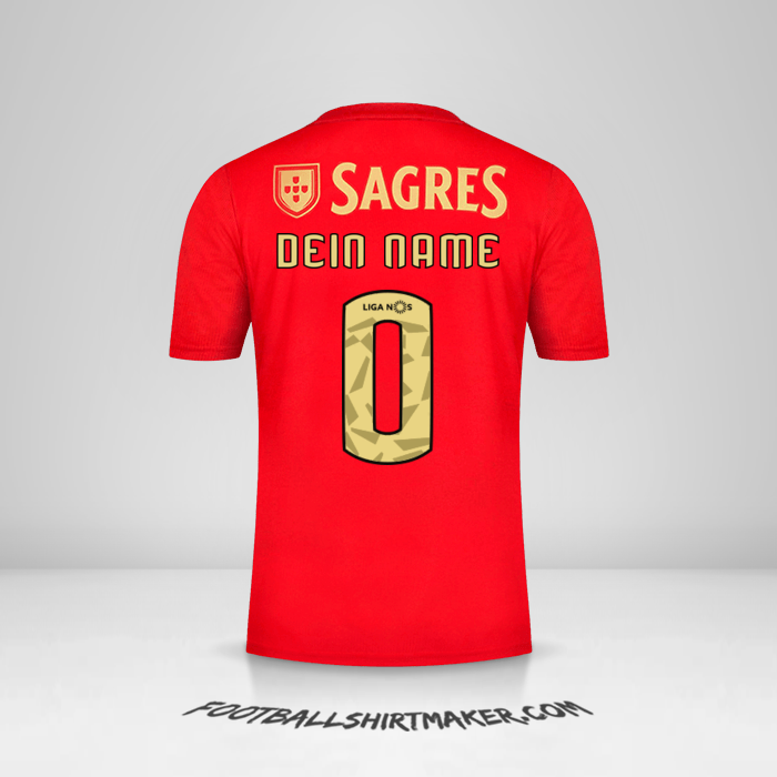 Trikot SL Benfica 2020/21 -  dein name - 0