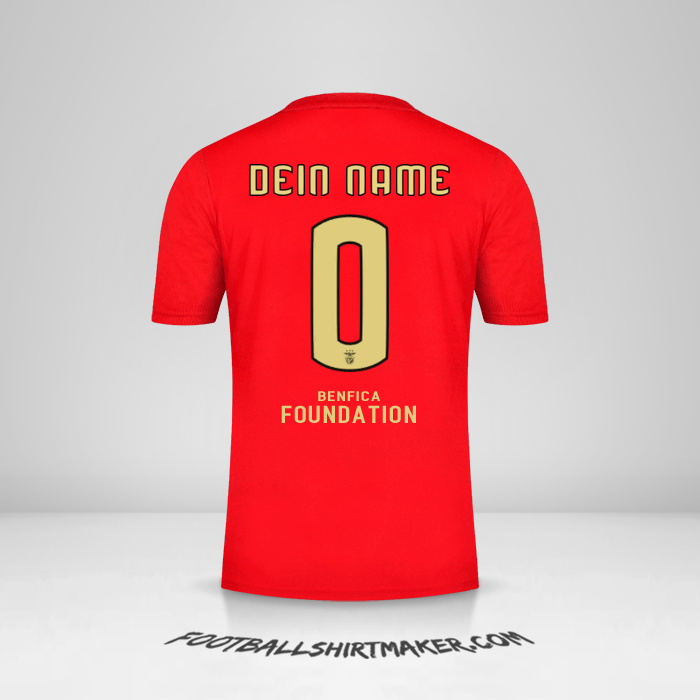 Trikot SL Benfica 2020/21 Cup -  dein name - 0