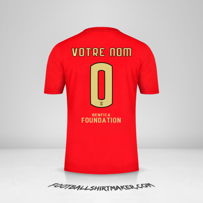 Maillot SL Benfica 2020/21 Cup -  votre nom - 0