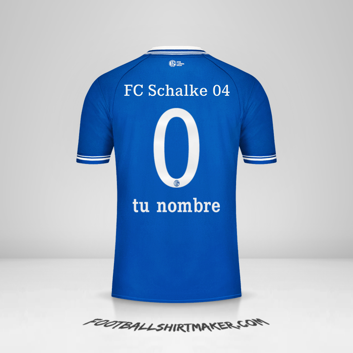 Camiseta Schalke 04 2020/21 -  tu nombre - 0