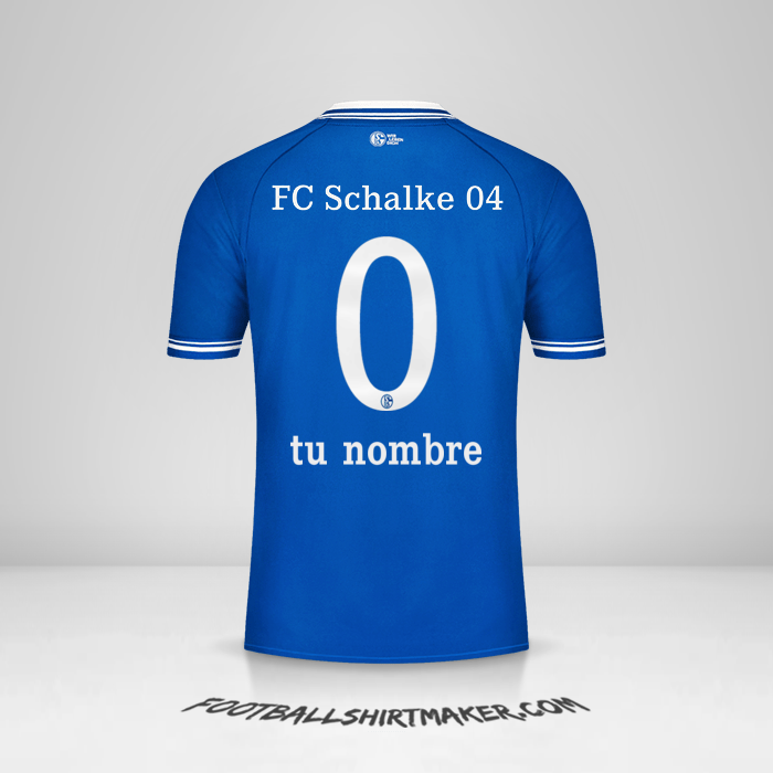Camiseta Schalke 04 2020/21 -  tu nombre - 0