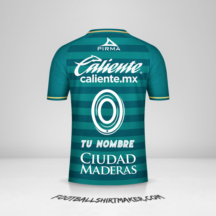 Camiseta Club León 2020/21 -  tu nombre - 0