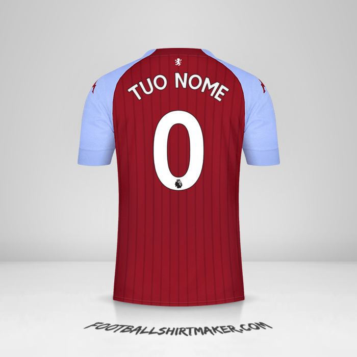 Maglia Aston Villa FC 2020/21 -  tuo nome - 0