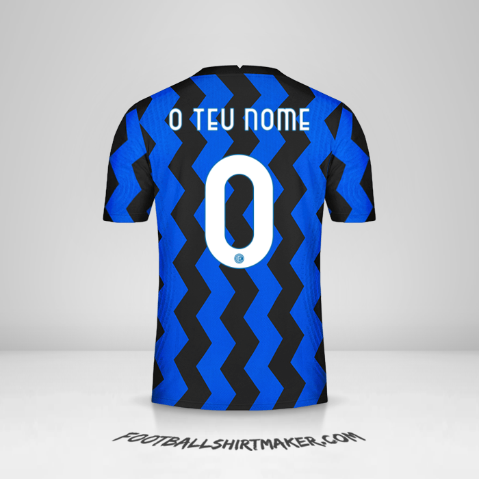 Camisola Inter Cup 2020/21 -  o teu nome - 0