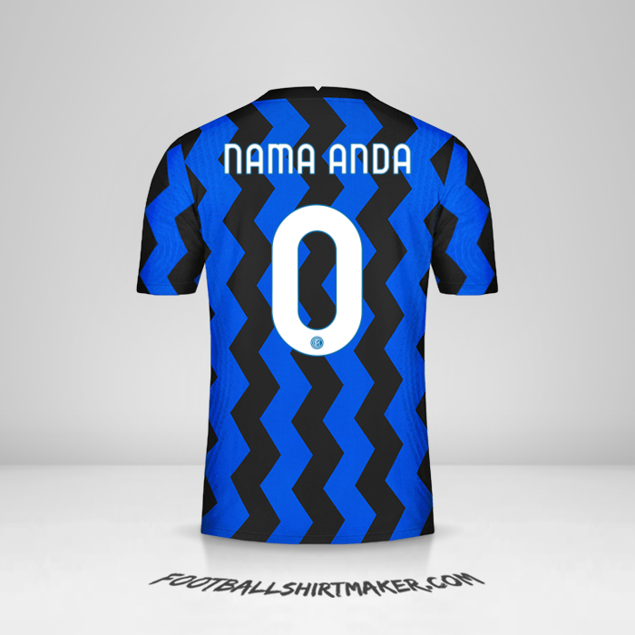 Jersey Inter Cup 2020/21 -  nama anda - 0