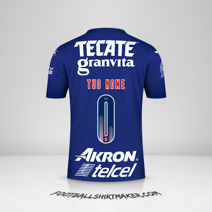 Maglia Guadalajara 2021 III -  tuo nome - 0
