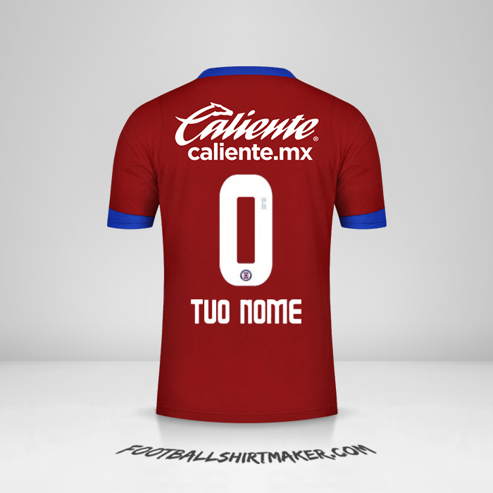 Maglia Cruz Azul 2020/21 III -  tuo nome - 0