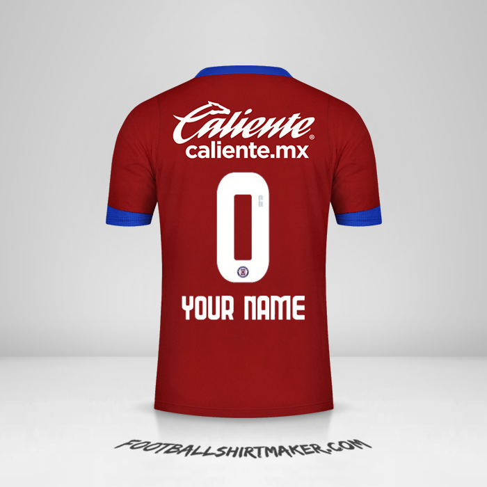 Jersey Cruz Azul 2020/21 III -  your name - 0
