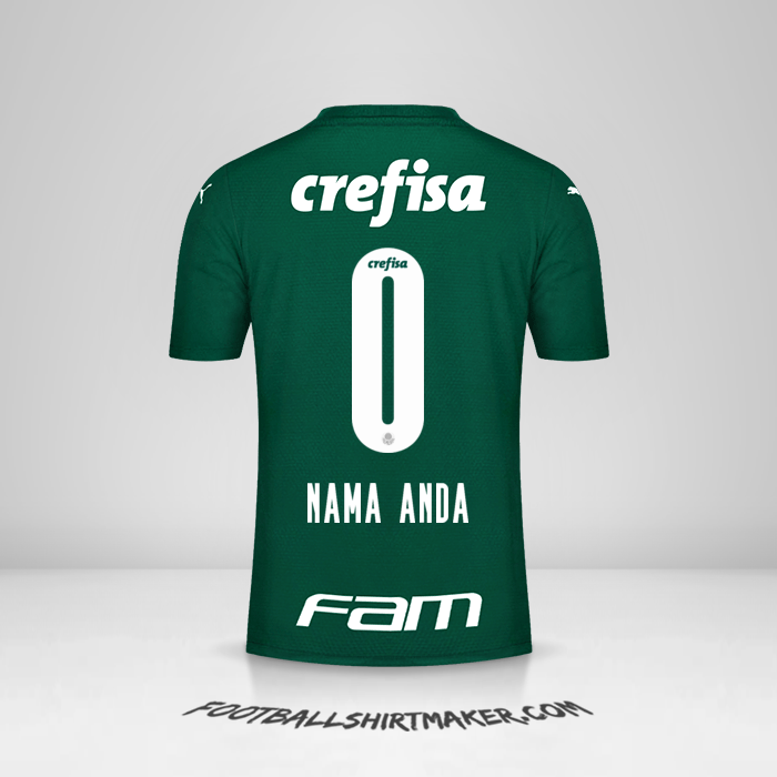 Jersey Palmeiras 2021 -  nama anda - 0