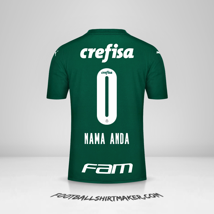 Jersey Palmeiras 2021 -  nama anda - 0