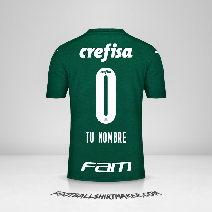 Jersey Palmeiras 2021 -  tu nombre - 0