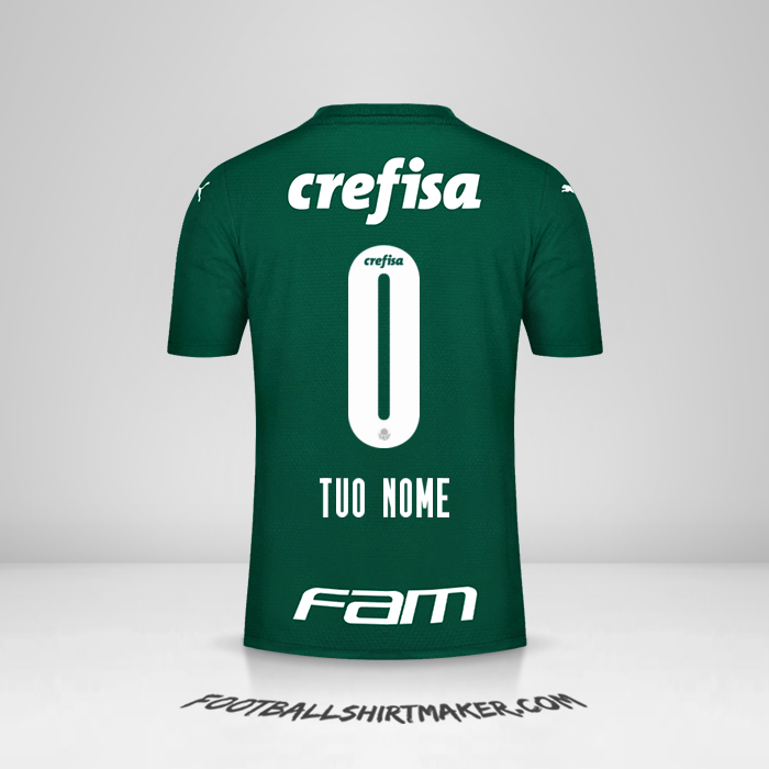 Maglia Palmeiras 2021 -  tuo nome - 0