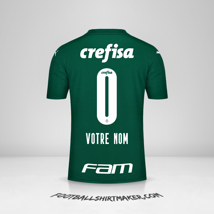 Maillot Palmeiras 2021 -  votre nom - 0