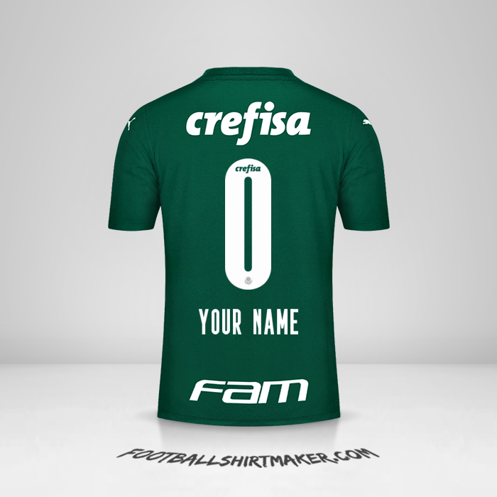 Shirt Palmeiras 2021 -  your name - 0