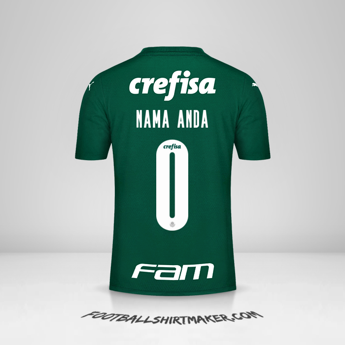 Jersey Palmeiras Libertadores 2021 -  nama anda - 0