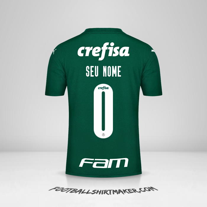 Camisa Palmeiras Libertadores 2021 -  seu nome - 0