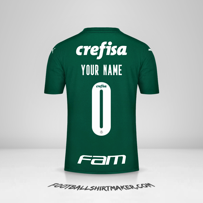 Jersey Palmeiras Libertadores 2021 -  your name - 0