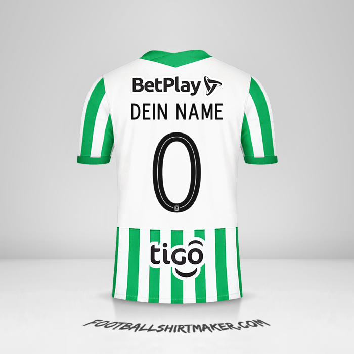Trikot Atletico Nacional 2021 -  dein name - 0