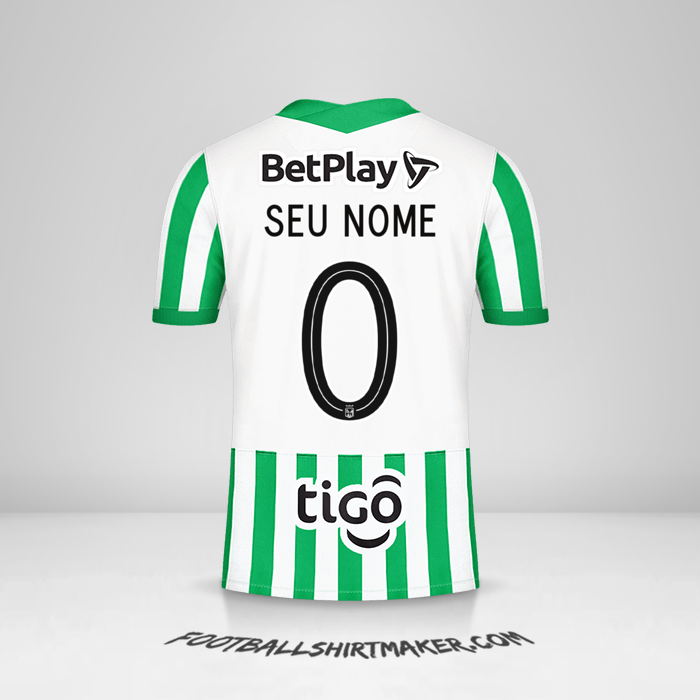 Camisa Atletico Nacional 2021 -  seu nome - 0