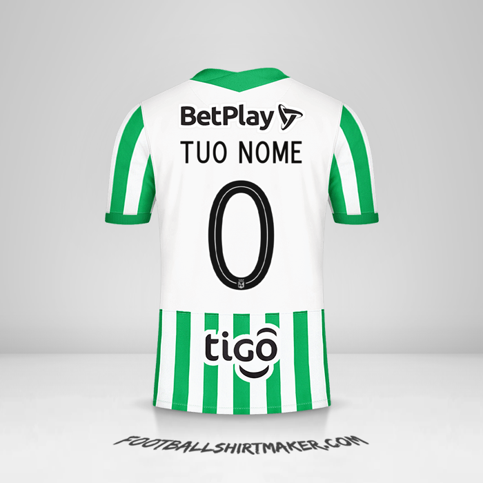 Maglia Atletico Nacional 2021 -  tuo nome - 0