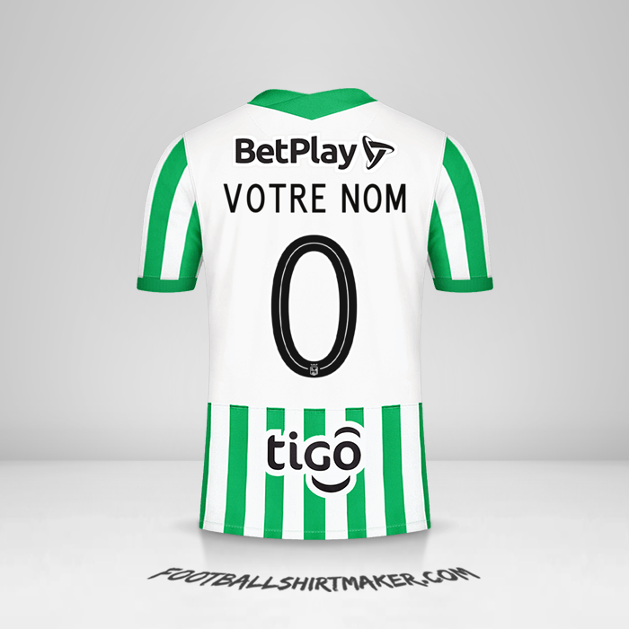 Maillot Atletico Nacional 2021 -  votre nom - 0