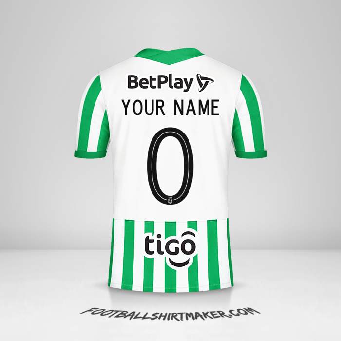 Jersey Atletico Nacional 2021 -  your name - 0