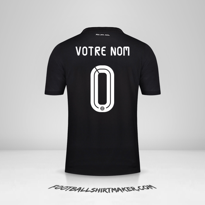 Maillot FC Bayern Munchen UCL 2020/21 -  votre nom - 0