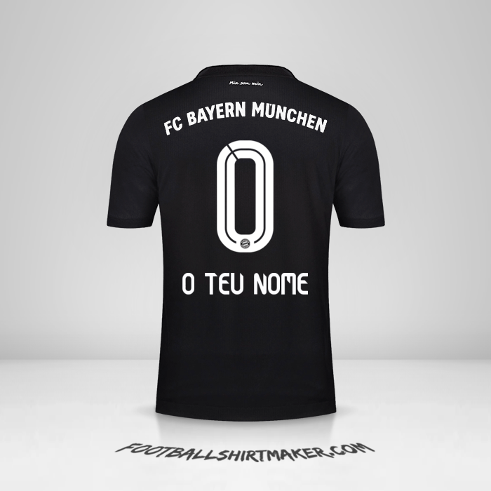 Camisola FC Bayern Munchen 2020/21 III -  o teu nome - 0