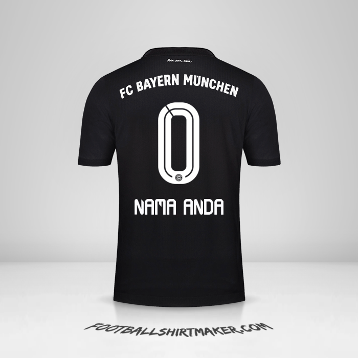 Jersey FC Bayern Munchen 2020/21 III -  nama anda - 0