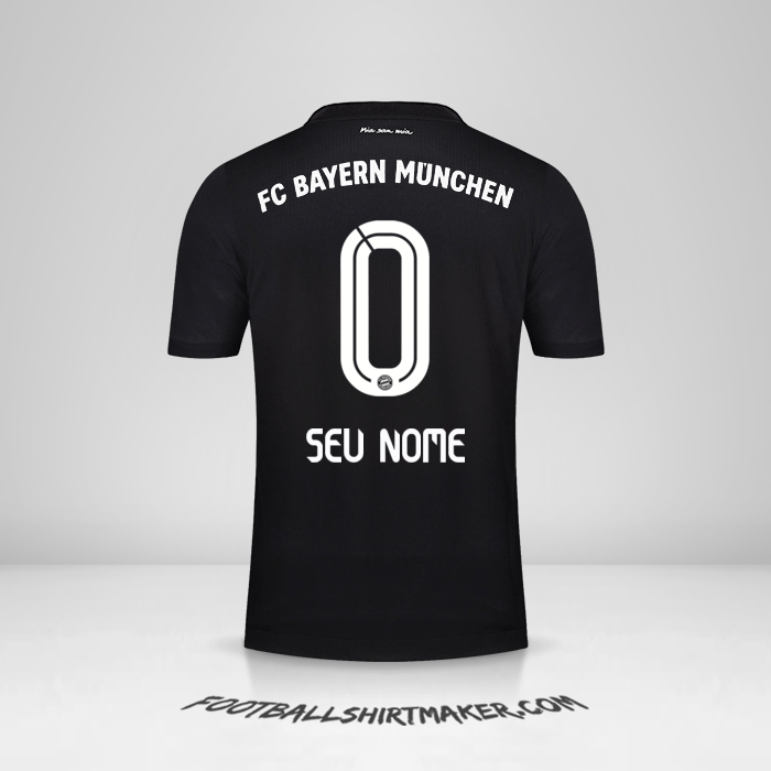 Camisa FC Bayern Munchen 2020/21 III -  seu nome - 0