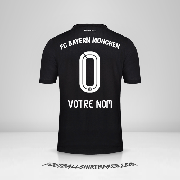 Maillot FC Bayern Munchen 2020/21 III -  votre nom - 0