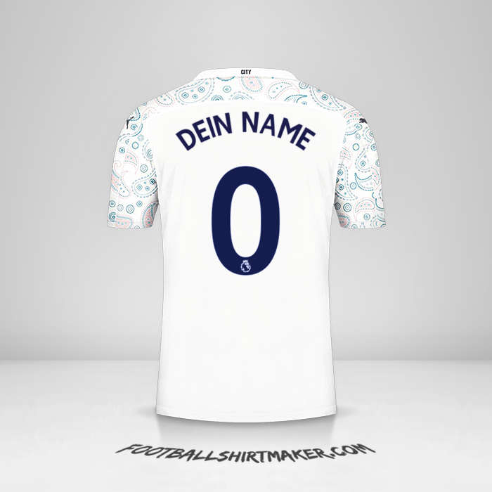 Trikot Manchester City 2020/21 III -  dein name - 0