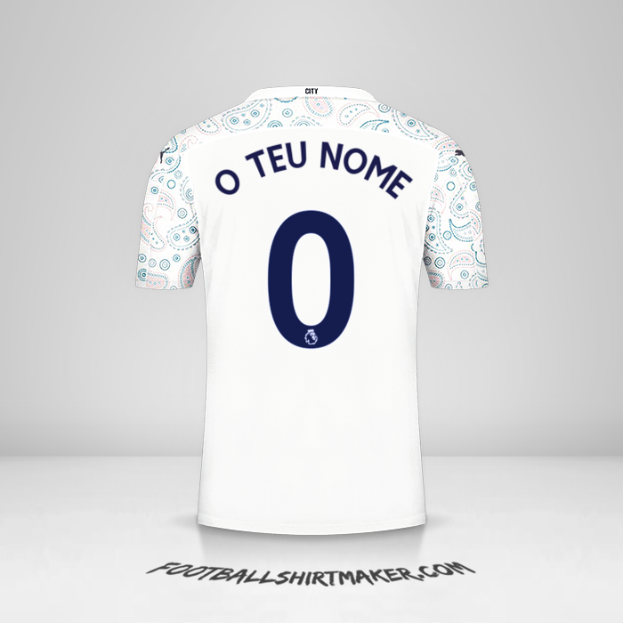 Camisola Manchester City 2020/21 III -  o teu nome - 0