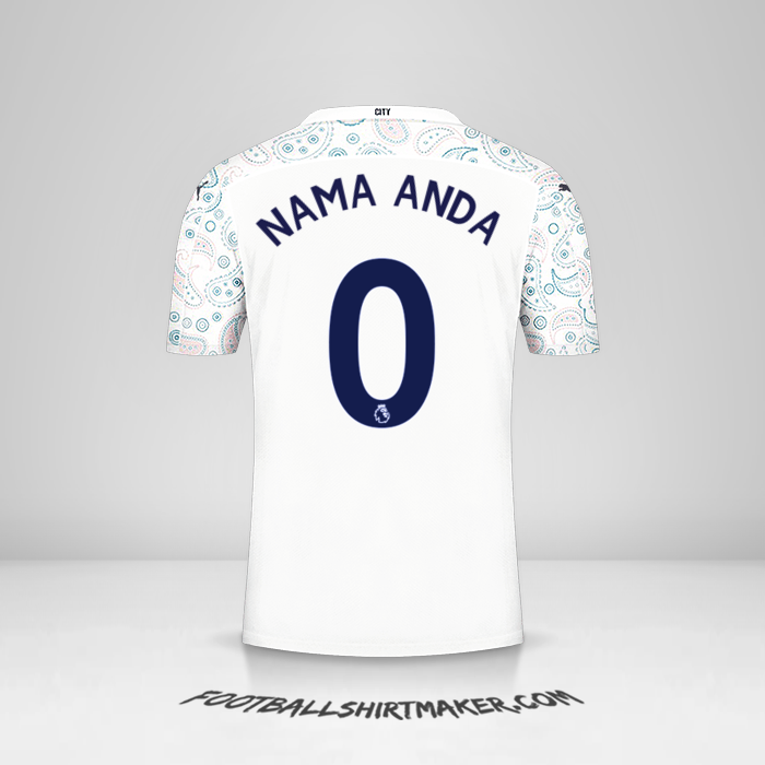Jersey Manchester City 2020/21 III -  nama anda - 0