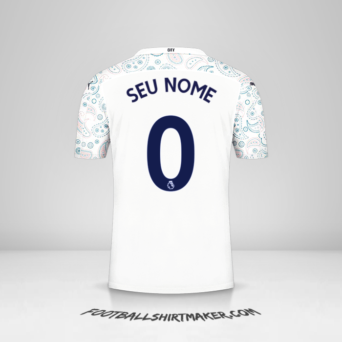 Camisa Manchester City 2020/21 III -  seu nome - 0