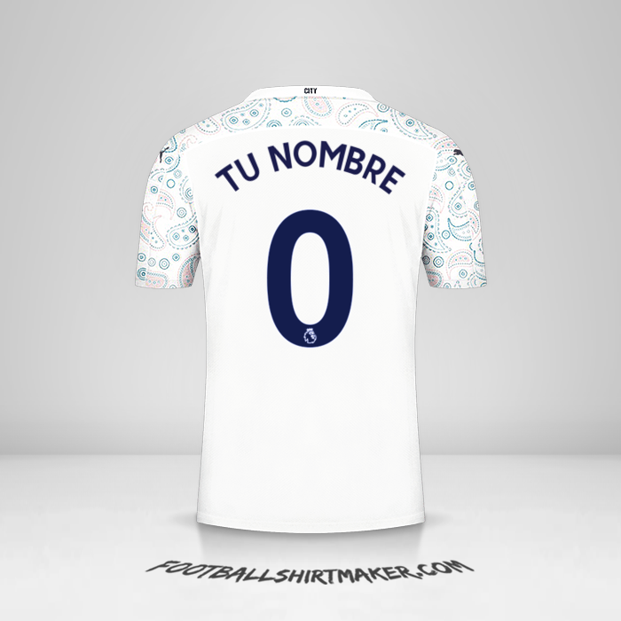 Camiseta Manchester City 2020/21 III -  tu nombre - 0