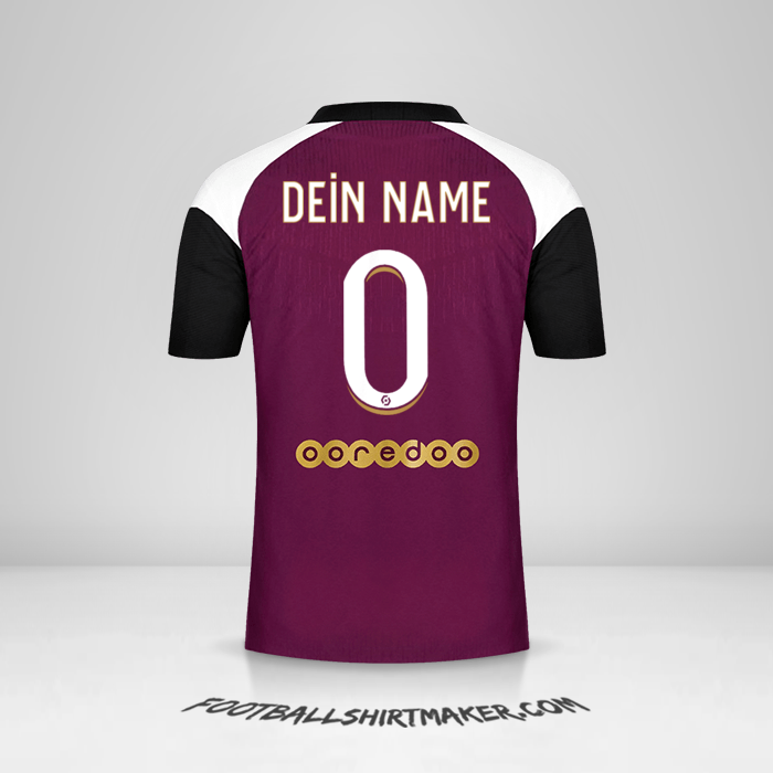 Trikot Paris Saint Germain 2020/21 III -  dein name - 0