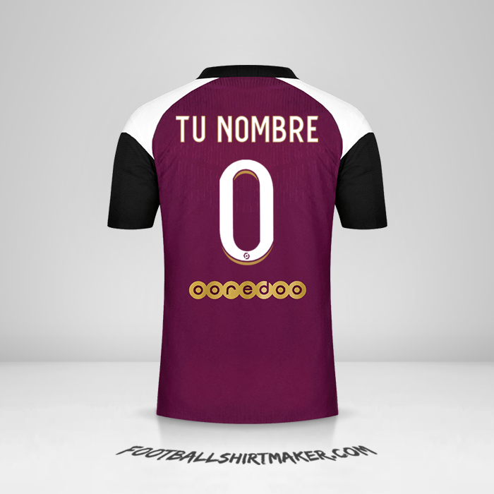 Camiseta Paris Saint Germain 2020/21 III -  tu nombre - 0