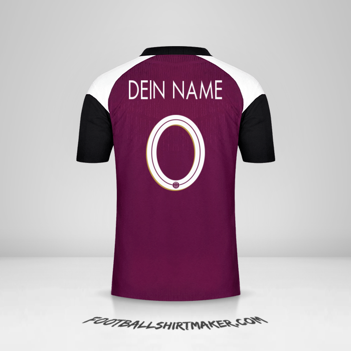 Trikot Paris Saint Germain Cup 2020/21 III -  dein name - 0
