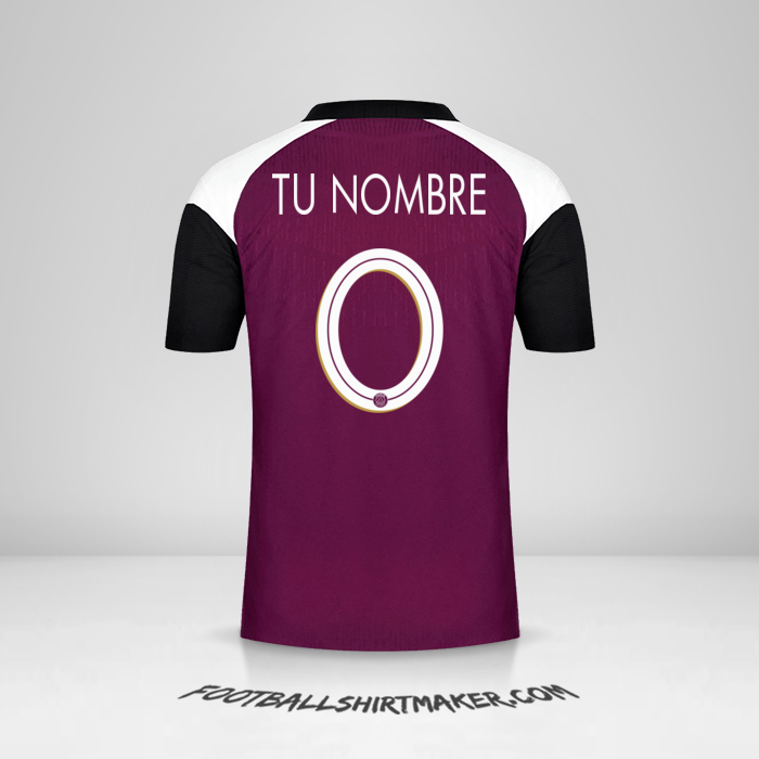 Camiseta Paris Saint Germain Cup 2020/21 III -  tu nombre - 0