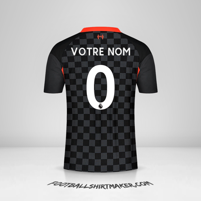 Maillot Liverpool FC 2020/21 III -  votre nom - 0