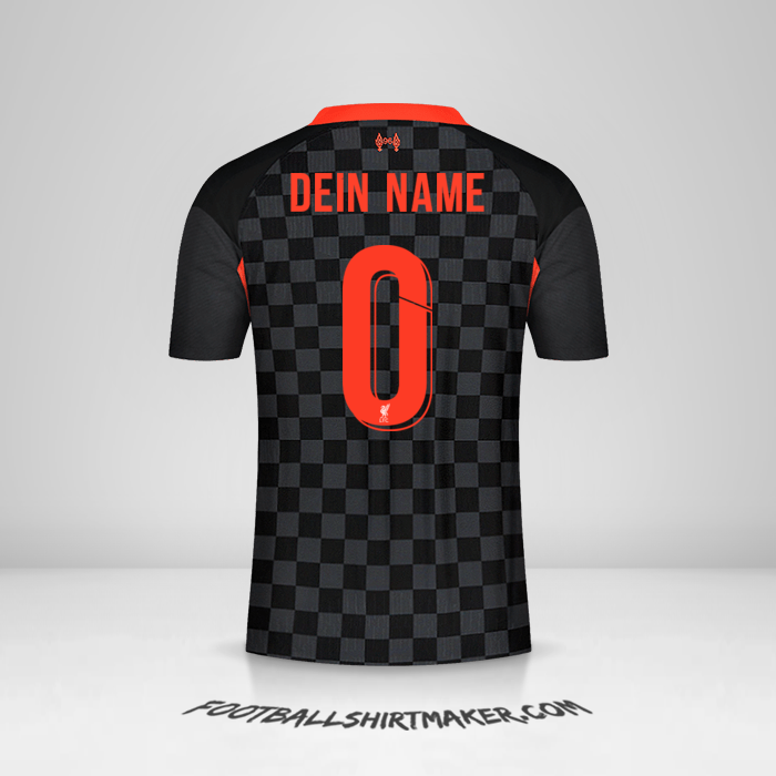 Trikot Liverpool FC 2020/21 Cup III -  dein name - 0
