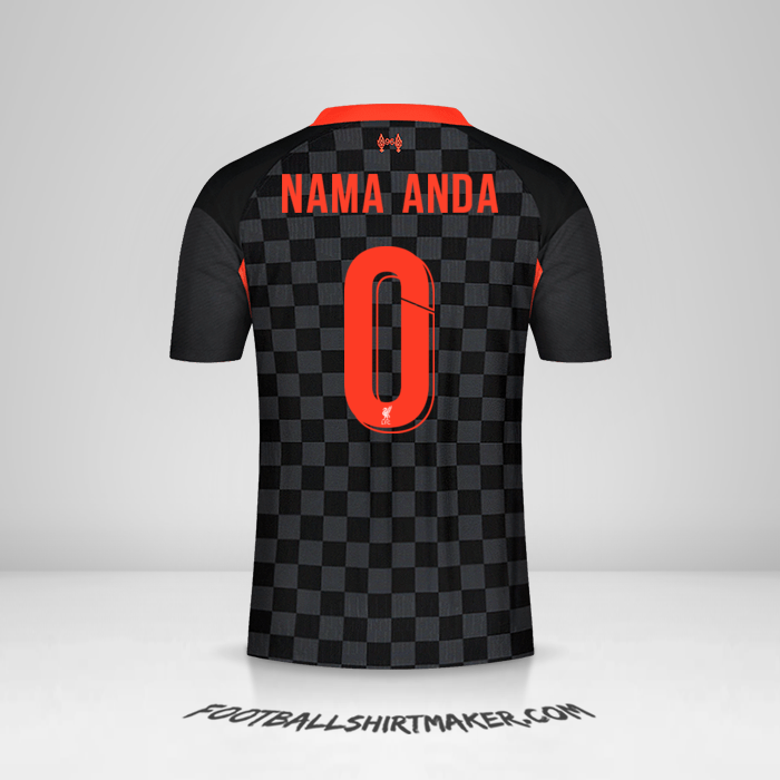 Jersey Liverpool FC 2020/21 Cup III -  nama anda - 0