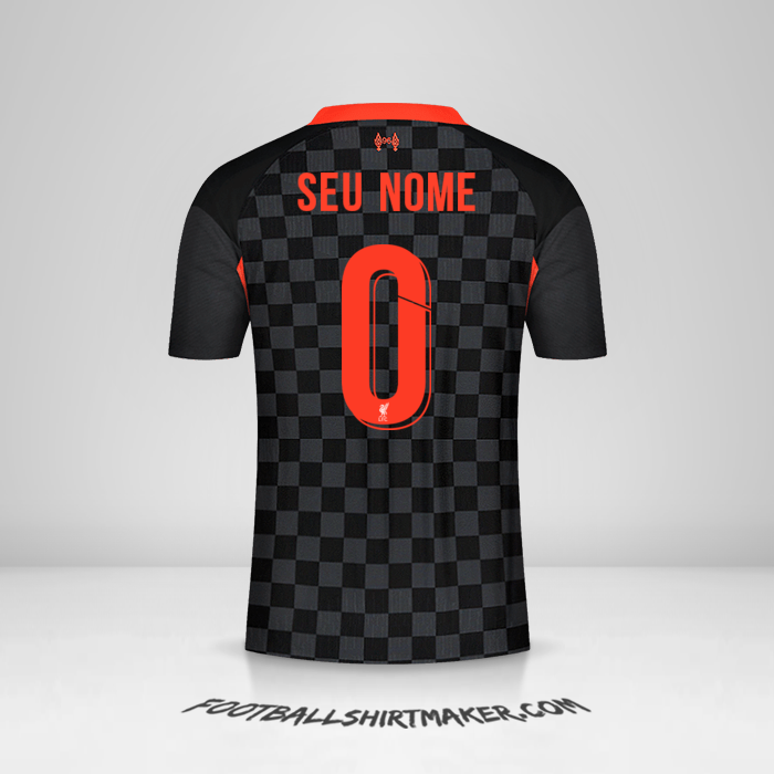 Camisa Liverpool FC 2020/21 Cup III -  seu nome - 0