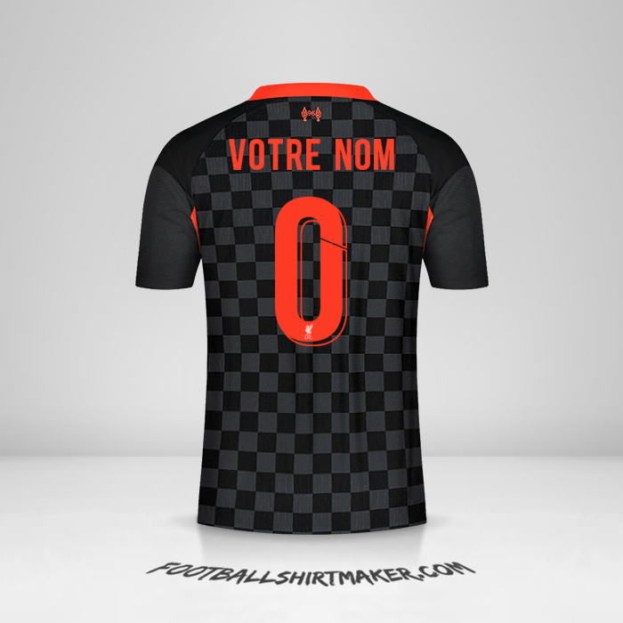 Maillot Liverpool FC 2020/21 Cup III -  votre nom - 0