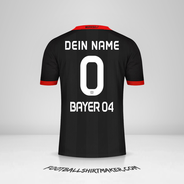 Trikot Bayer 04 Leverkusen 2020/21 -  dein name - 0