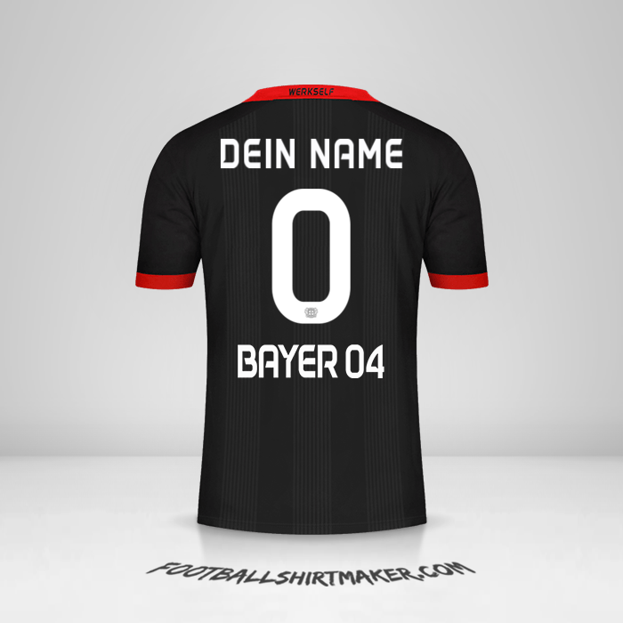 Trikot Bayer 04 Leverkusen 2020/21 -  dein name - 0