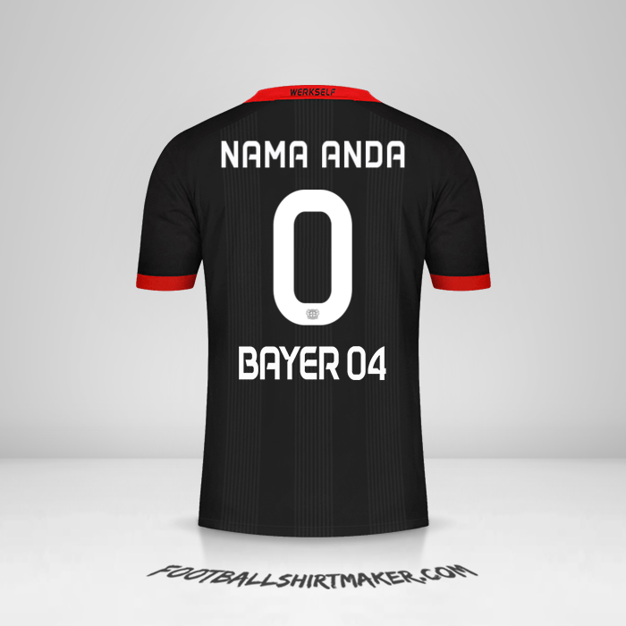 Jersey Bayer 04 Leverkusen 2020/21 -  nama anda - 0